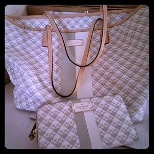 Kate Spade tote with wallet